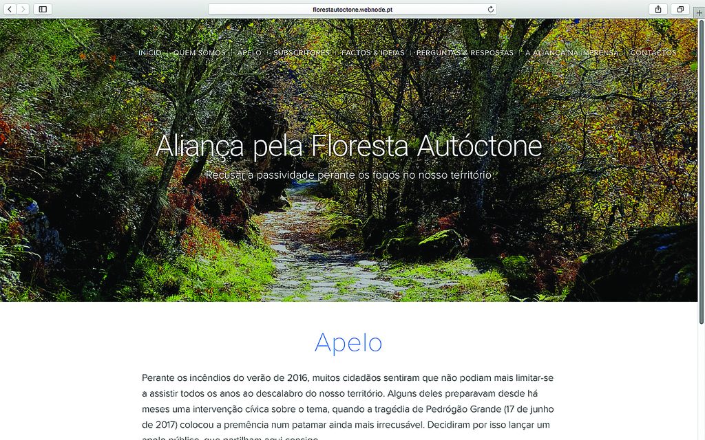 site floresta autoctone