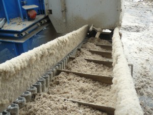 producing recycled paper